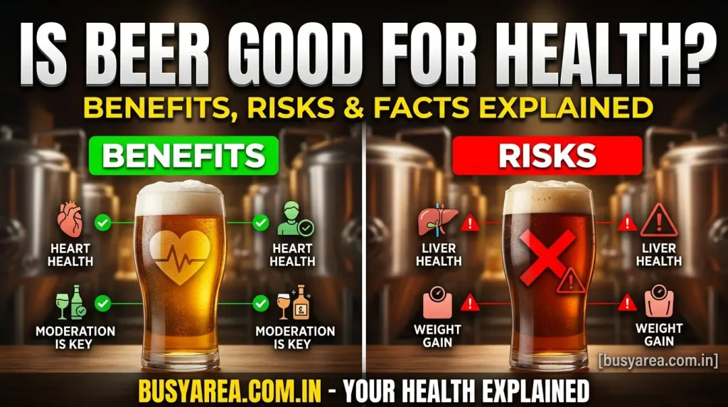 is beer good for health 