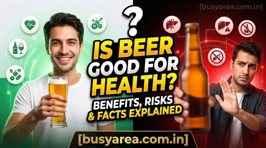 is beer good for health