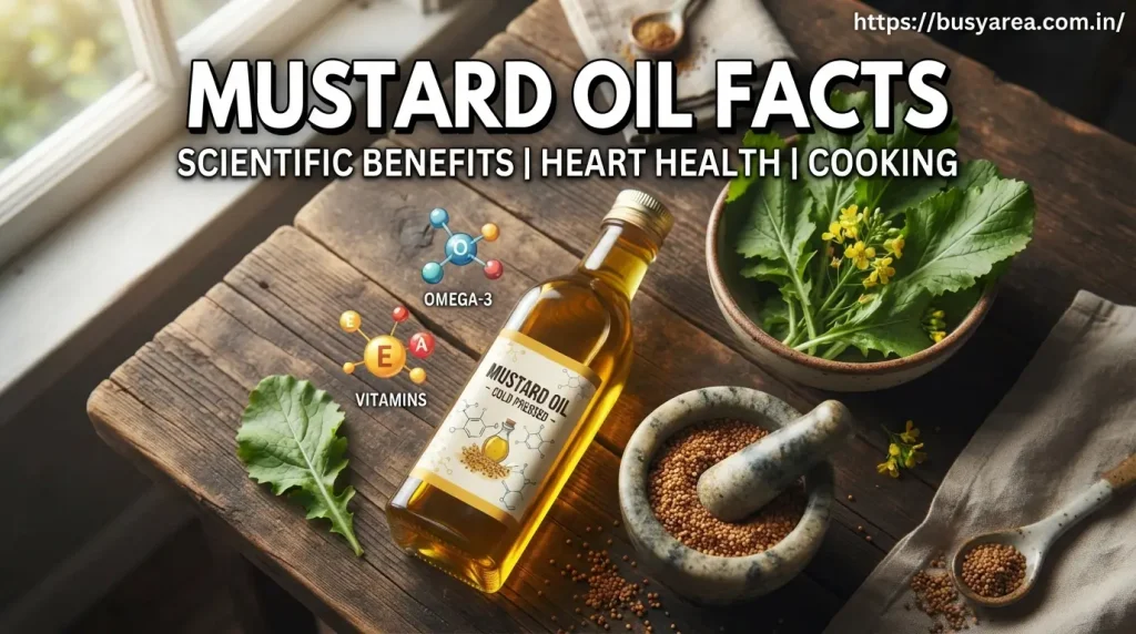 mustard oil is good for health
