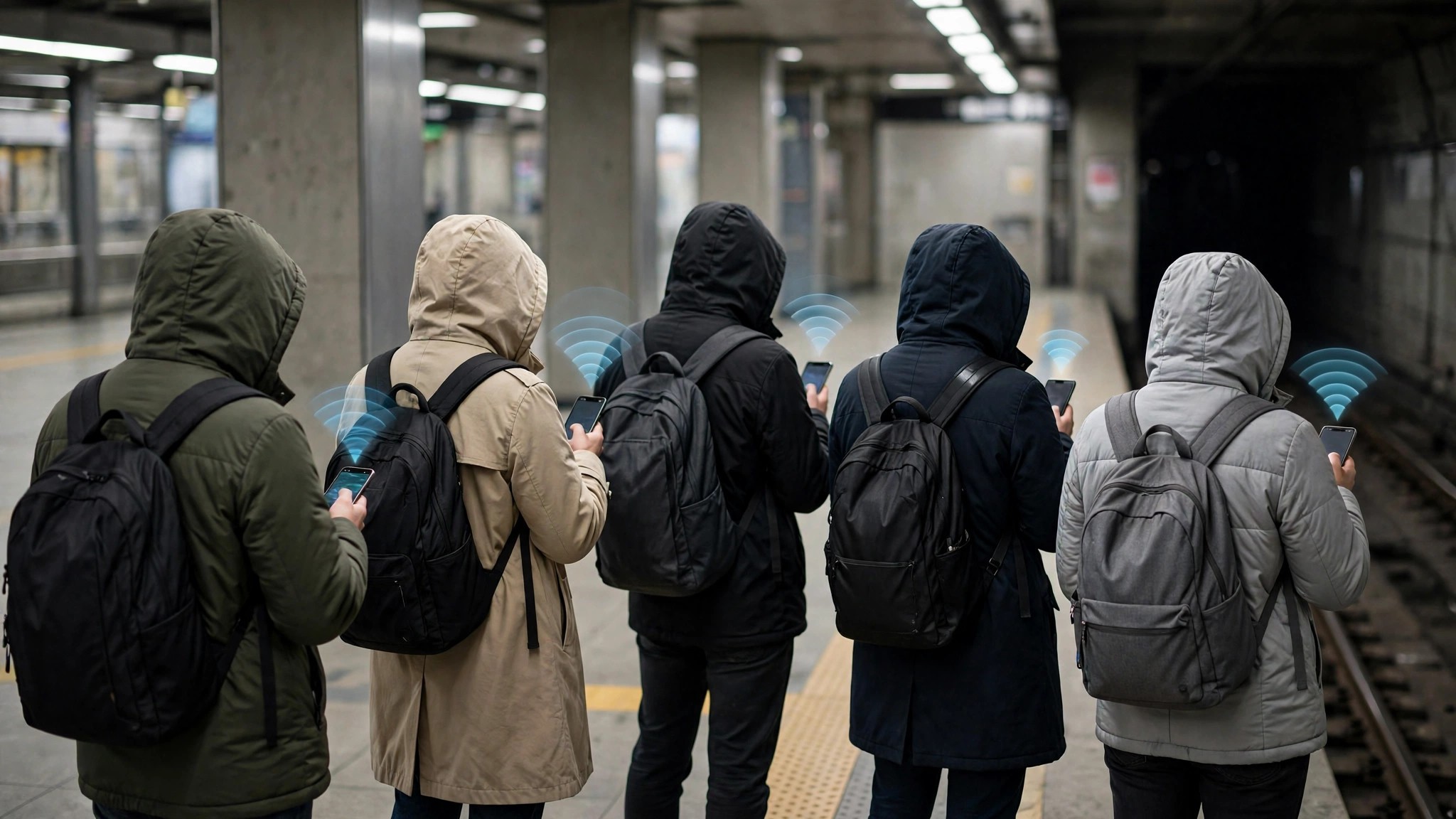 Commuters carrying phones, the everyday signal behind how does Google know how busy a place is