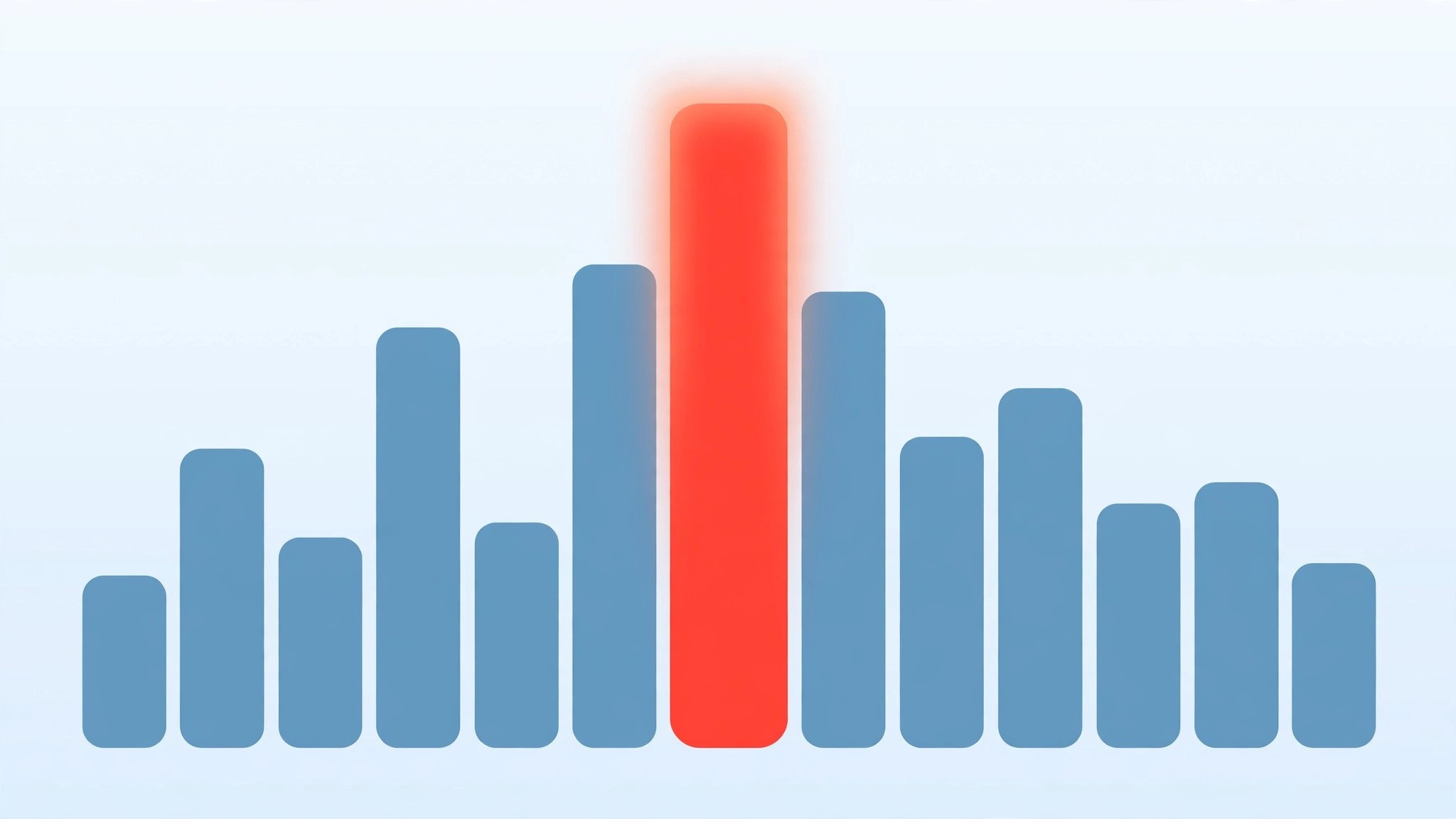 A popular times graph with its tallest bar highlighted, as busy as it gets visualised